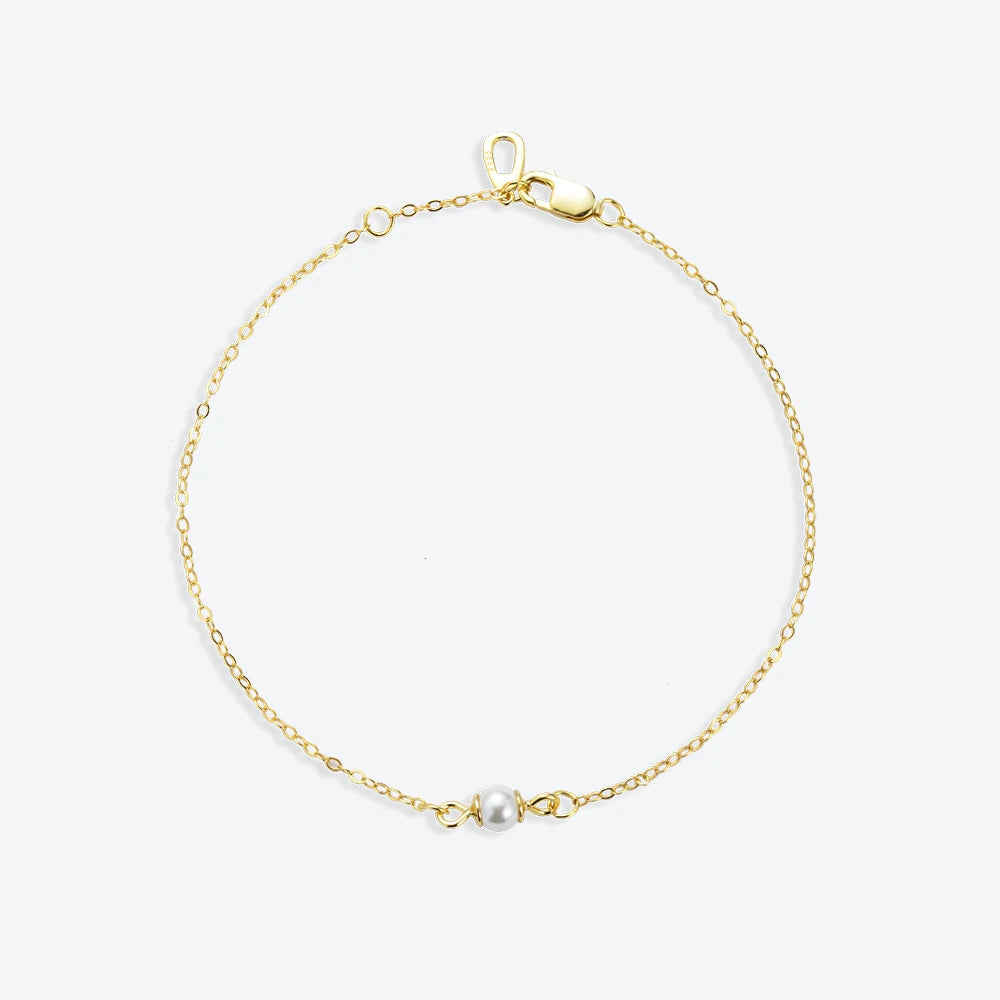 Freshwater Pearls Bracelet Cubic Zirconia
