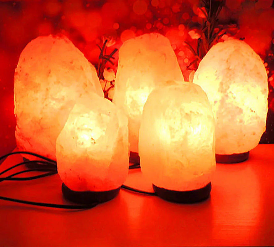 Himalayan Salt Lamp Wooden