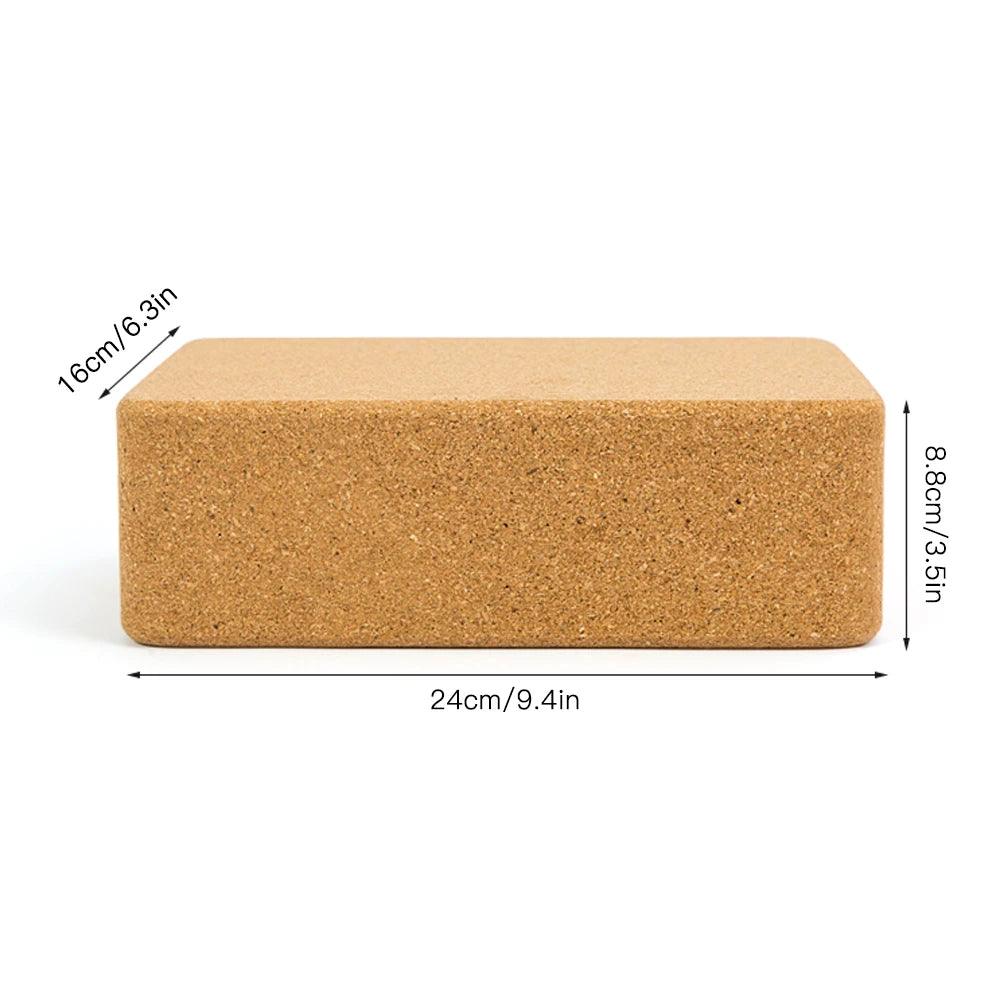 3 Pieces Yoga Bundle Cork Yoga Block & Strap - Soůl Store