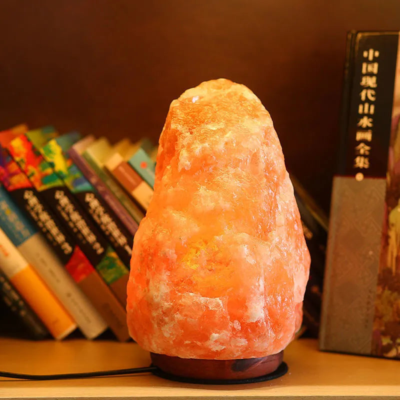 Himalayan Salt Lamp Wooden