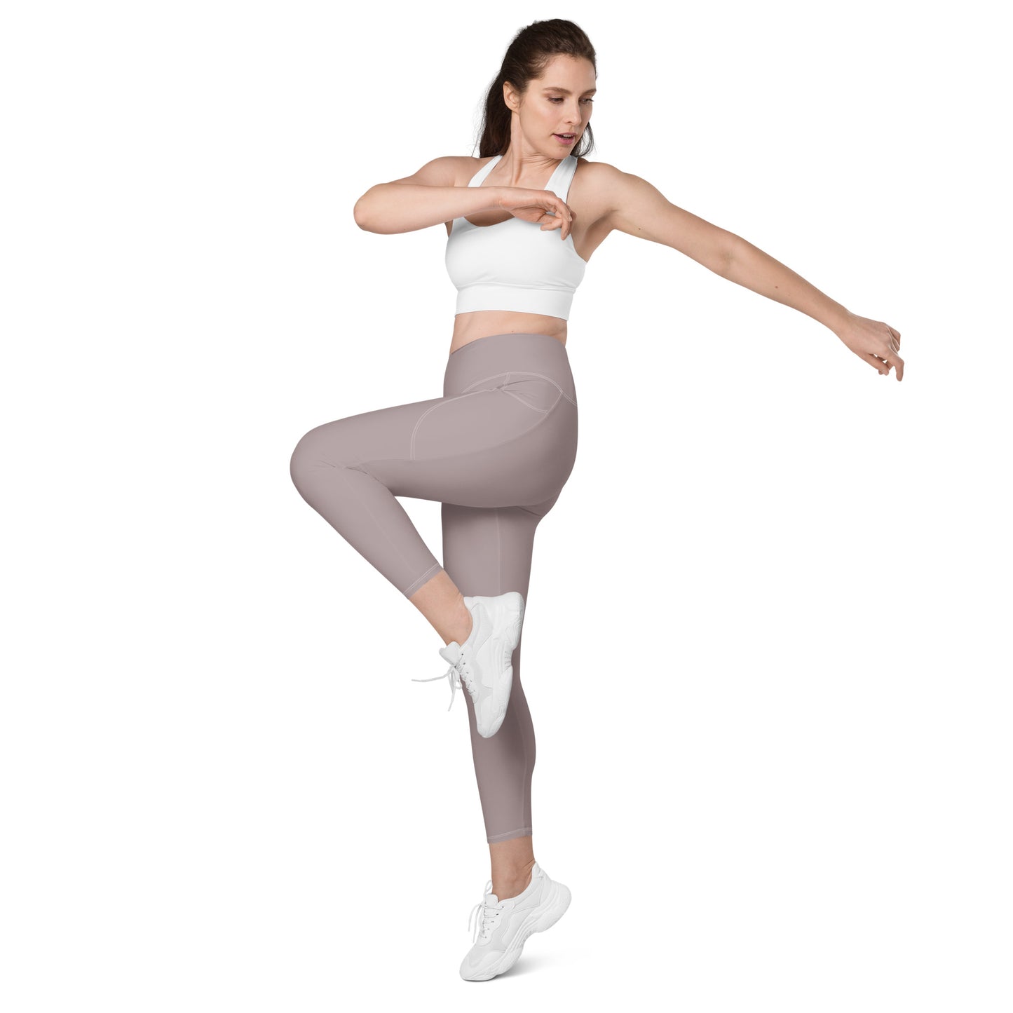 Recycled Pockets Leggings Sand