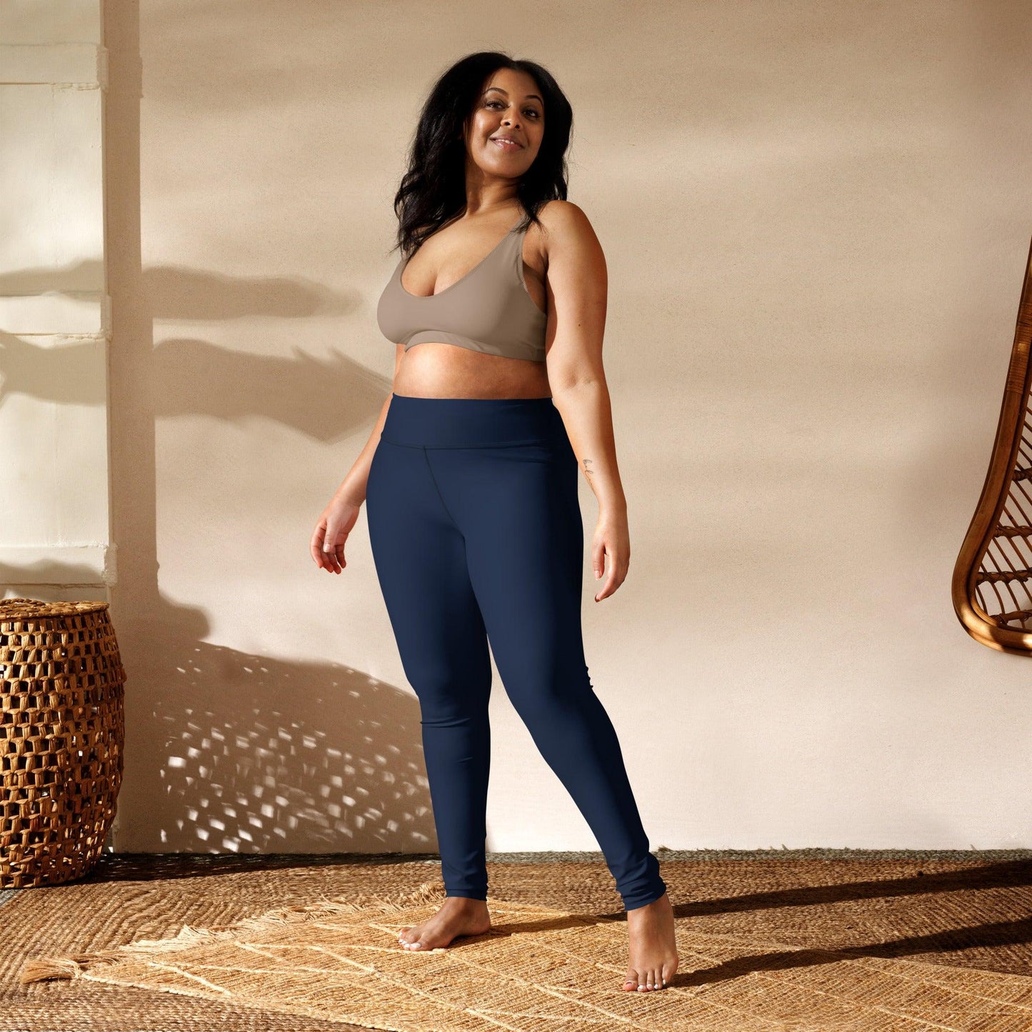 Yoga Leggings • Navy - Soůl Store