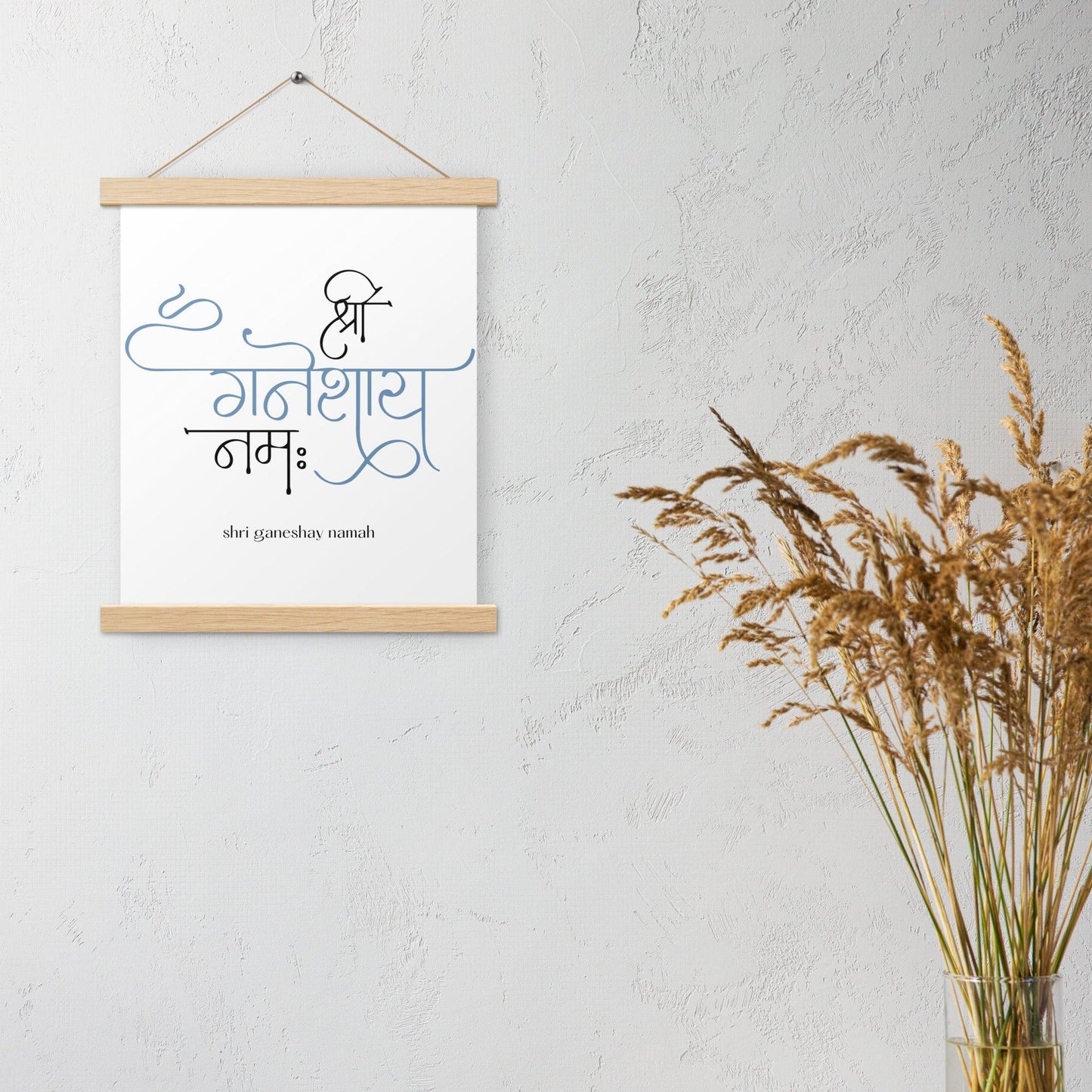 Ganesha • Poster with hangers - Soůl Store