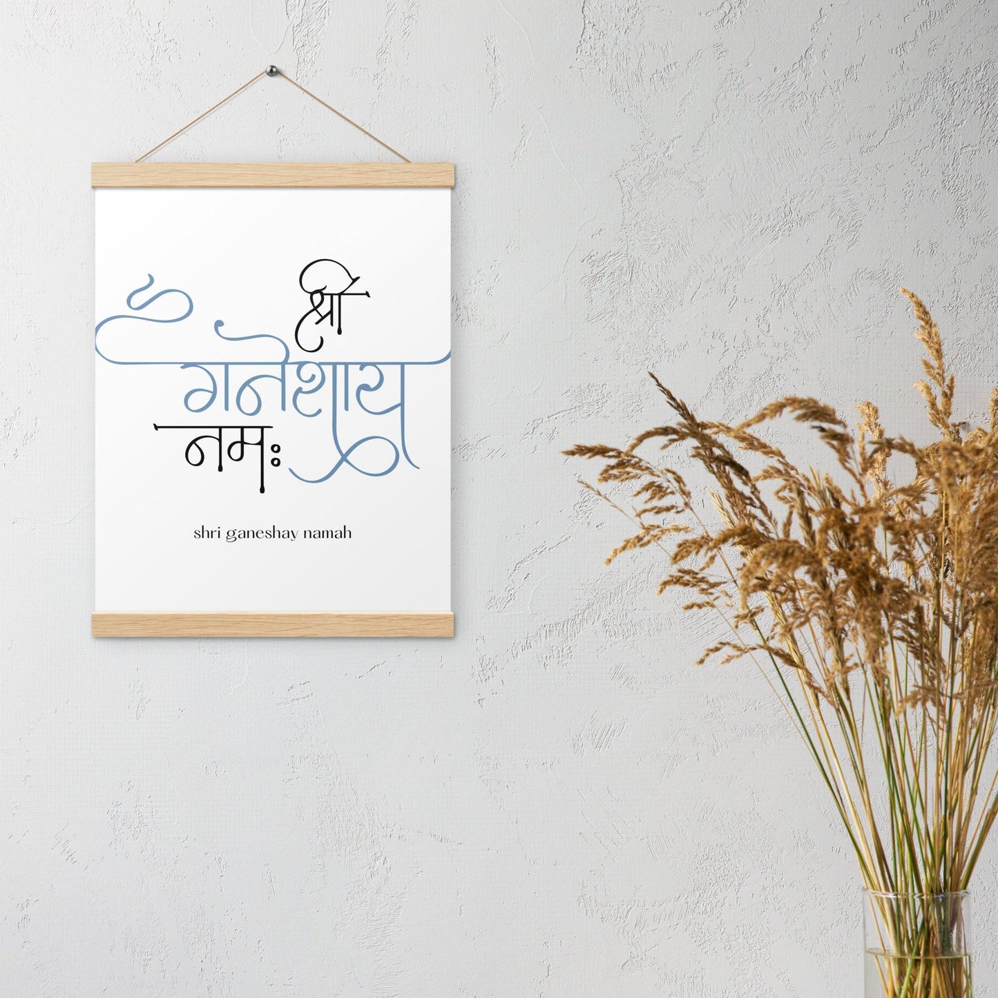 Ganesha • Poster with hangers - Soůl Store