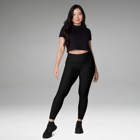 Recycled Pockets Leggings Black