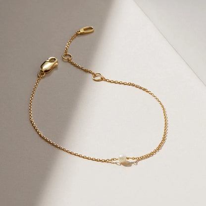 Freshwater Pearls Bracelet Cubic Zirconia