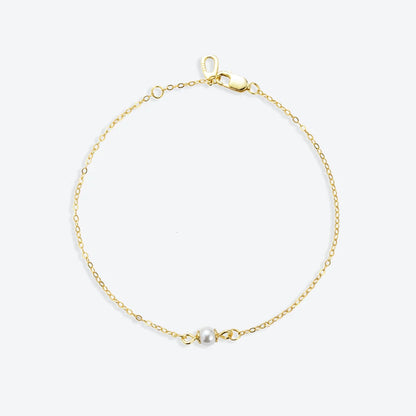 Freshwater Pearls Bracelet Cubic Zirconia