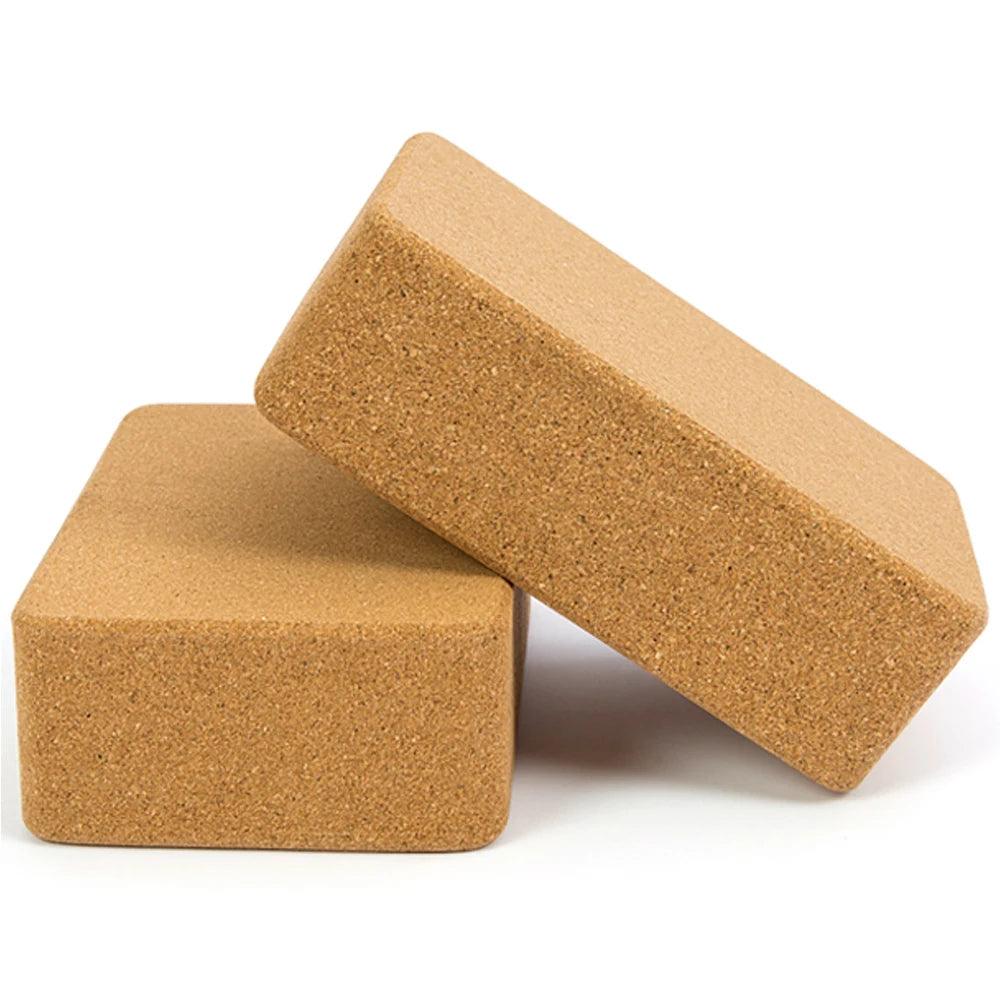 3 Pieces Yoga Bundle Cork Yoga Block & Strap - Soůl Store