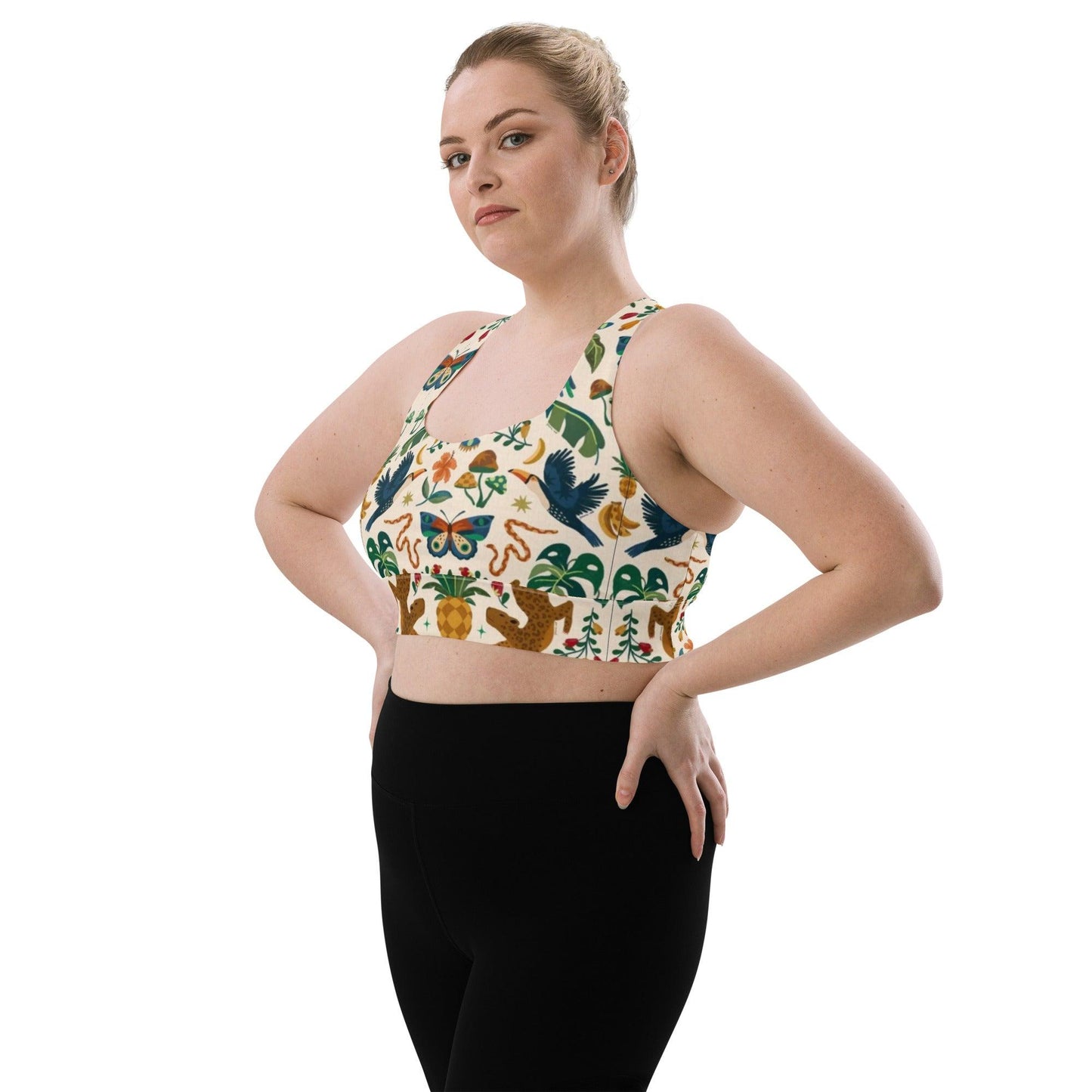 Longline bra • Jungle - Soůl Store