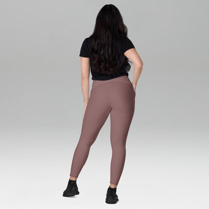 Recycled Leggings with pockets Light Wood