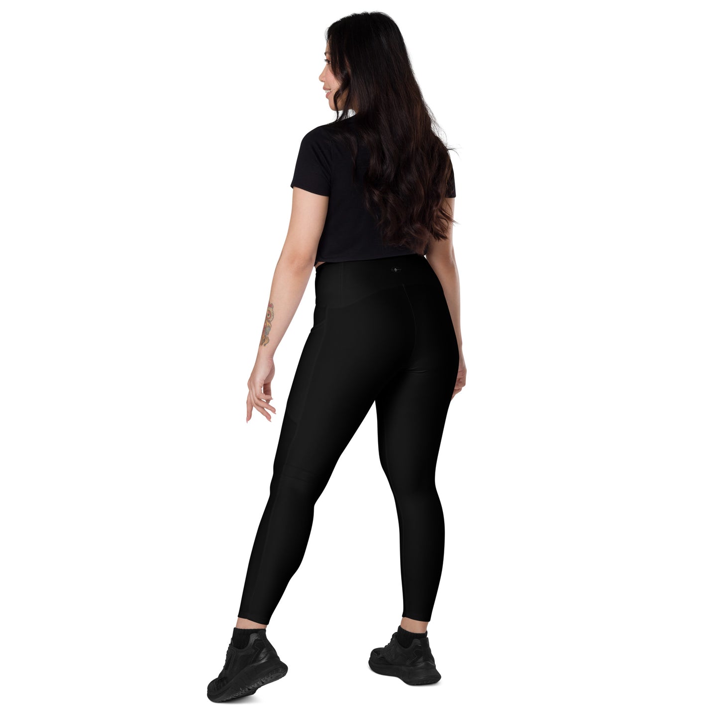 Recycled Pockets Leggings Black