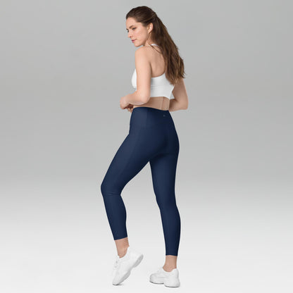 Recycled Pockets Leggings Navy