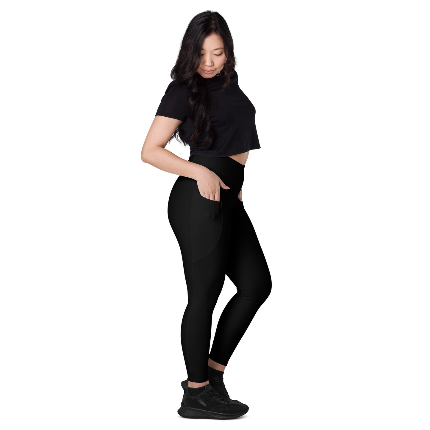 Recycled Pockets Leggings Black