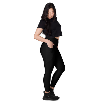 Recycled Pockets Leggings Black
