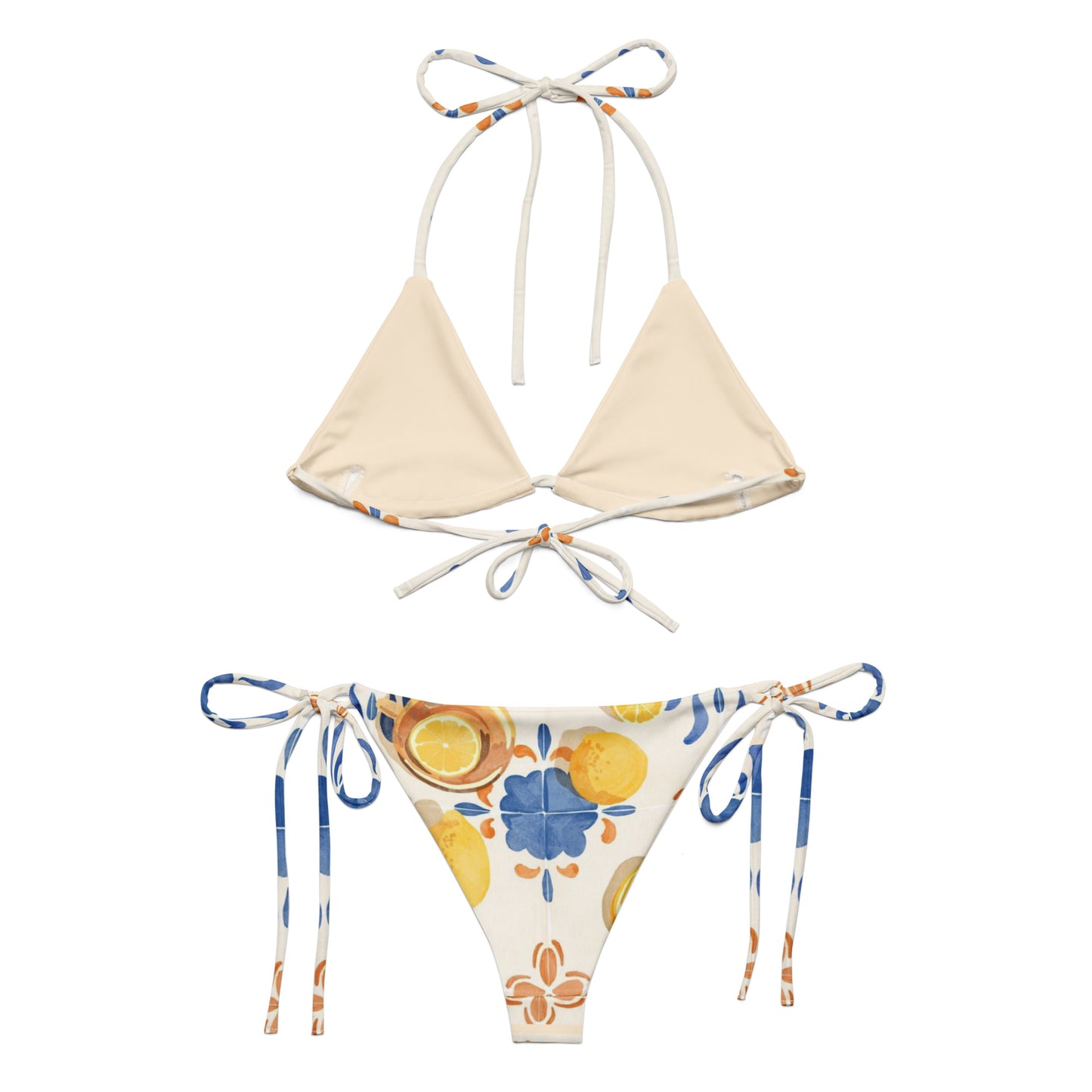 Limoncello Recycled String Bikini