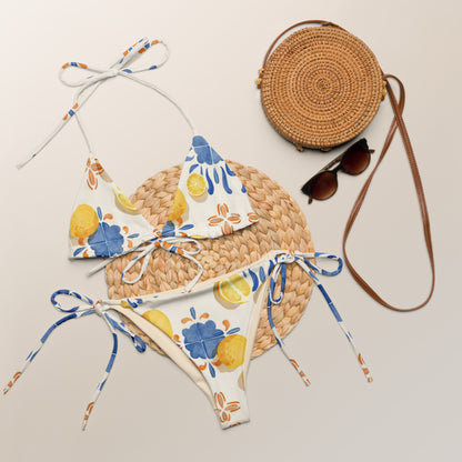 Limoncello Recycled String Bikini
