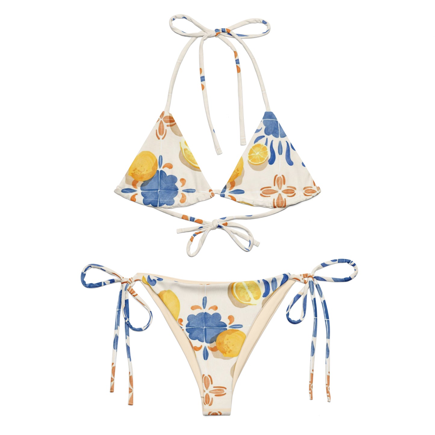 Limoncello Recycled String Bikini