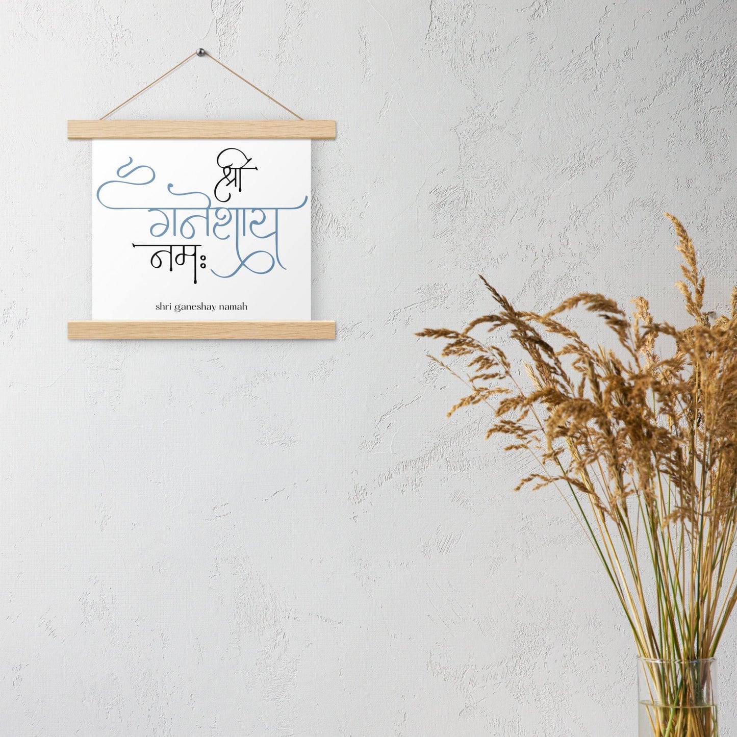 Ganesha • Poster with hangers - Soůl Store