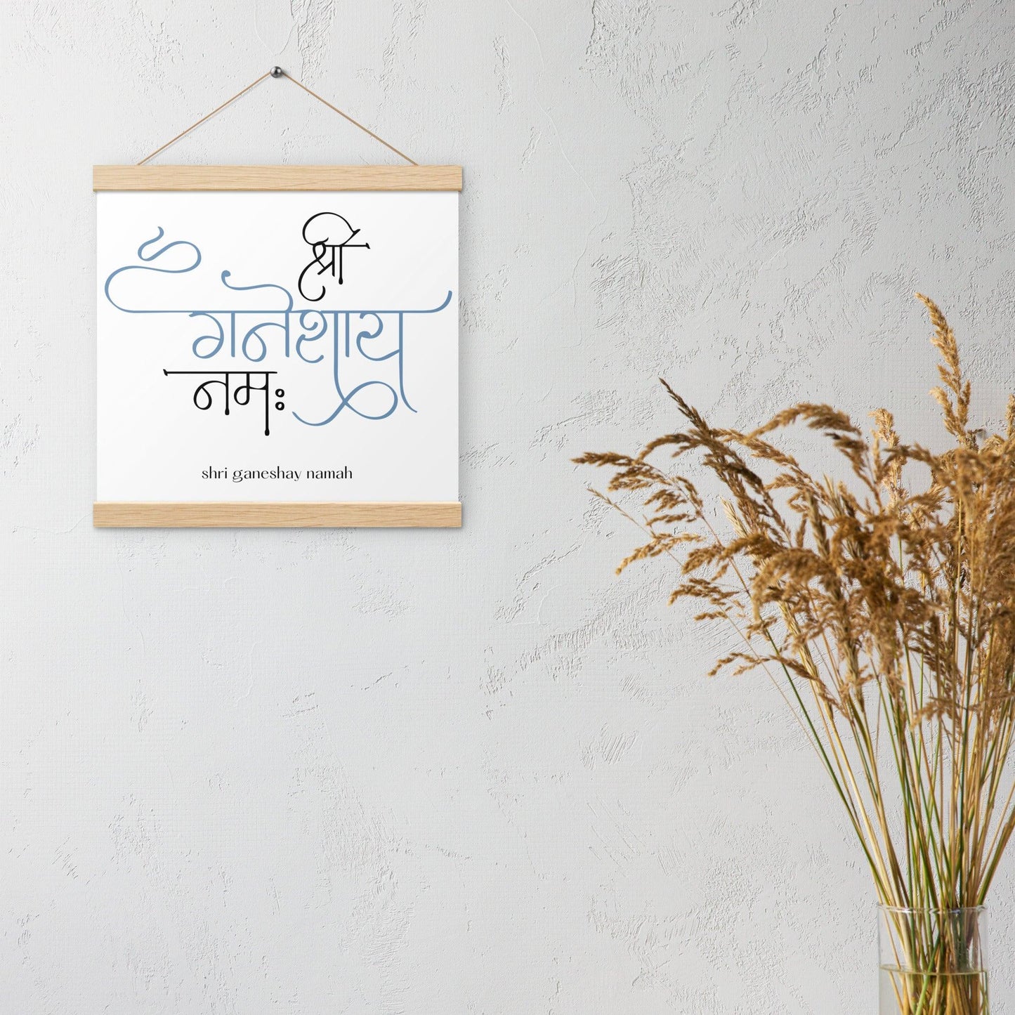 Ganesha • Poster with hangers - Soůl Store