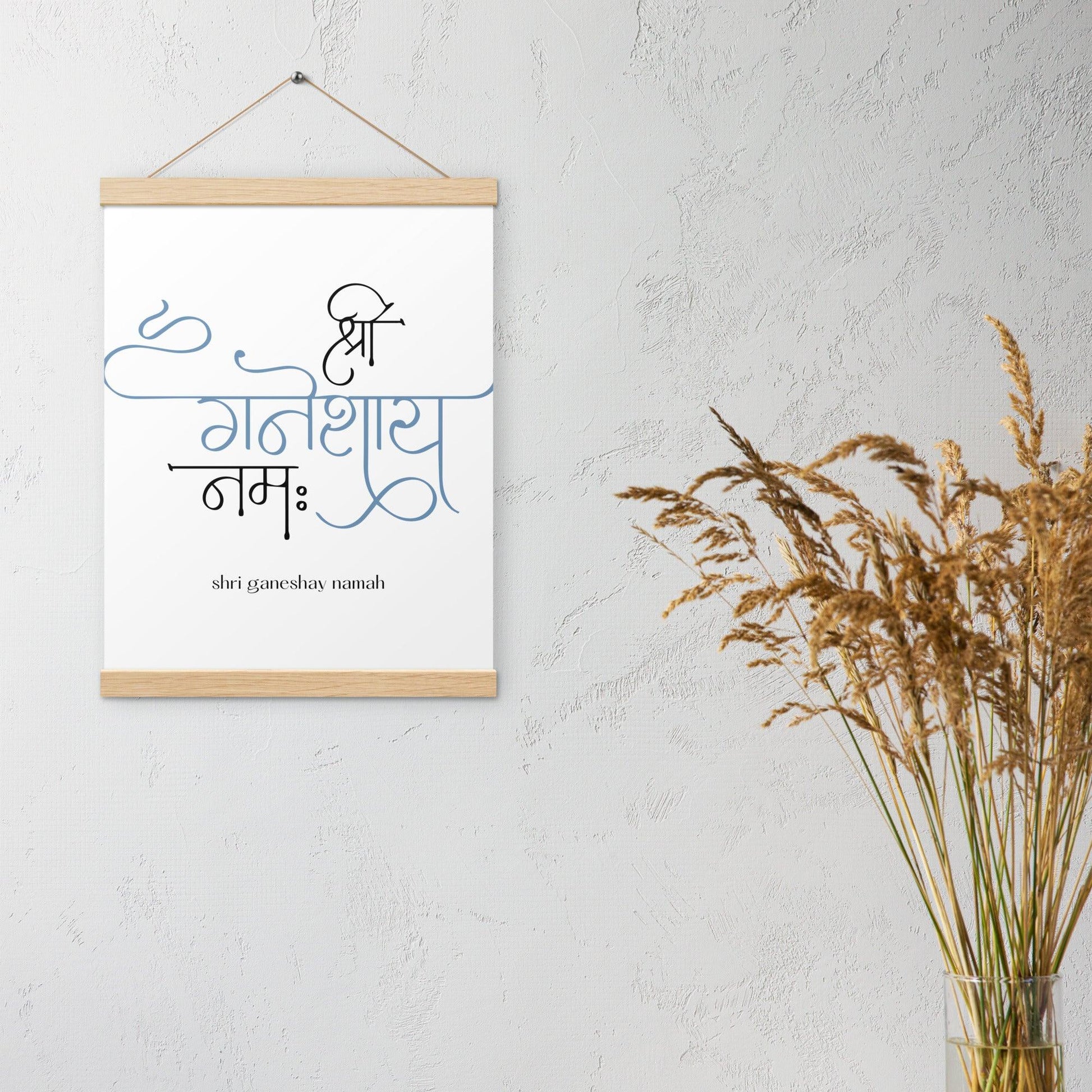 Ganesha • Poster with hangers - Soůl Store