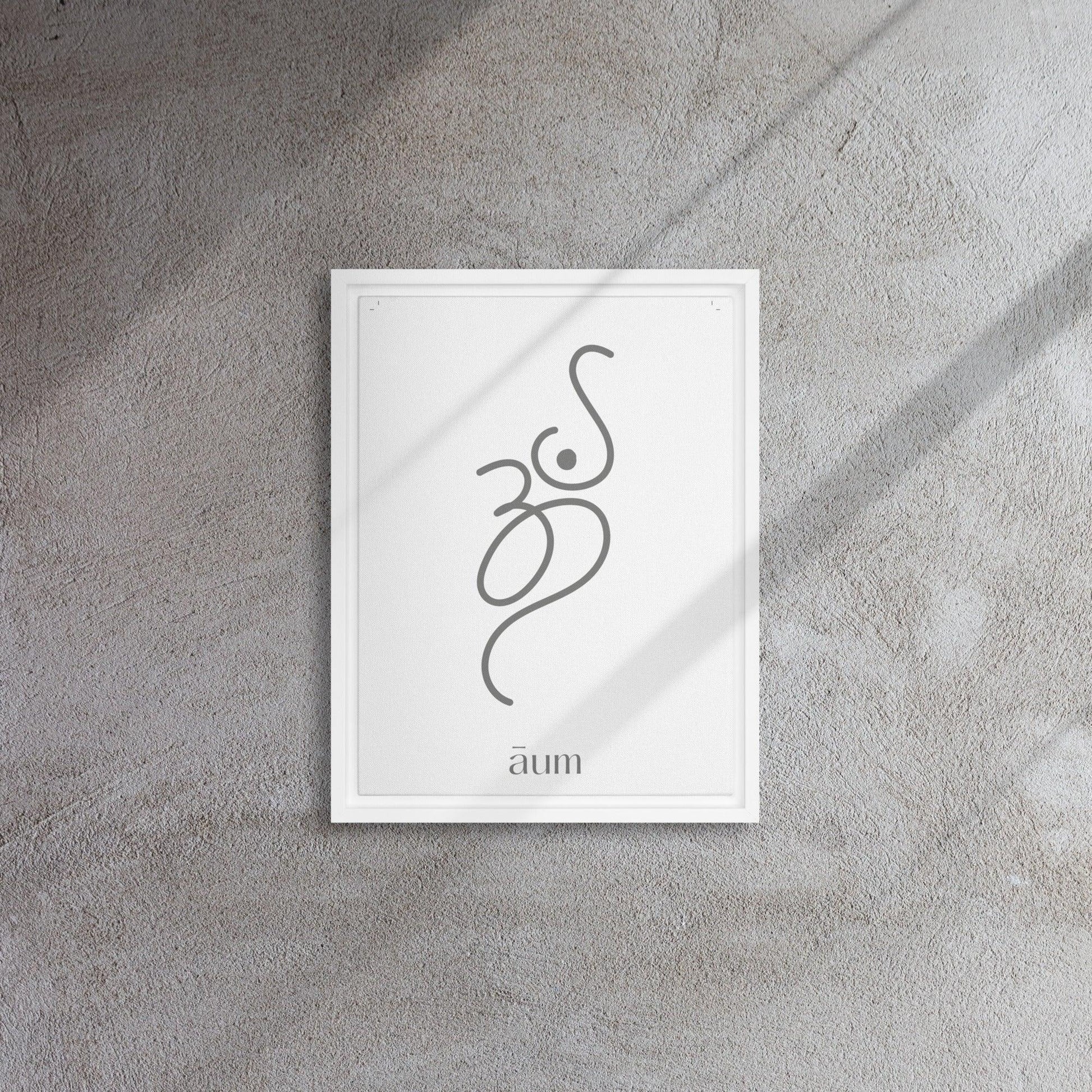 Aum • Framed canvas - Soůl Store